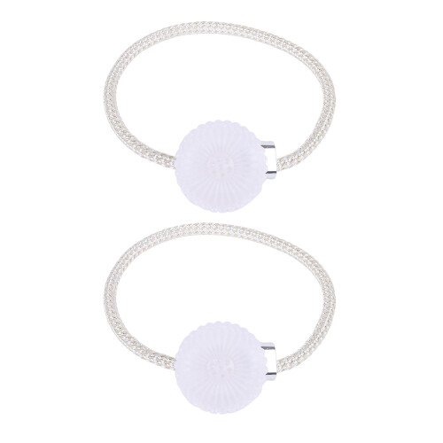 Pink Curtain Holders Polyester 2Pcs 1