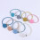 Pink Curtain Holders Polyester 2Pcs 4