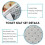 Christmas Shower Curtain Mat Set 4PCS Non-Slip 3