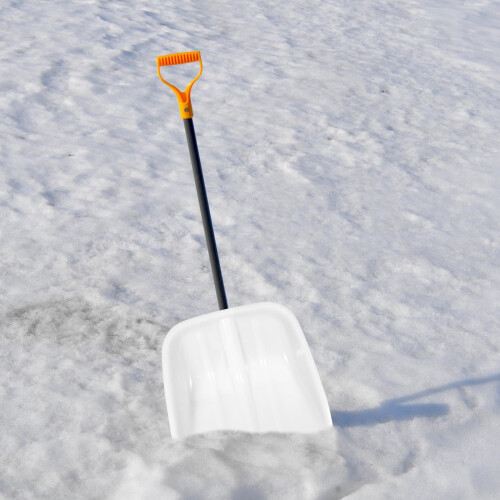 Plastic shovel head replacement for snow grain feed use 2