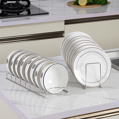 Stainless Steel Kitchen Dish Drying Rack 1 Set 1
