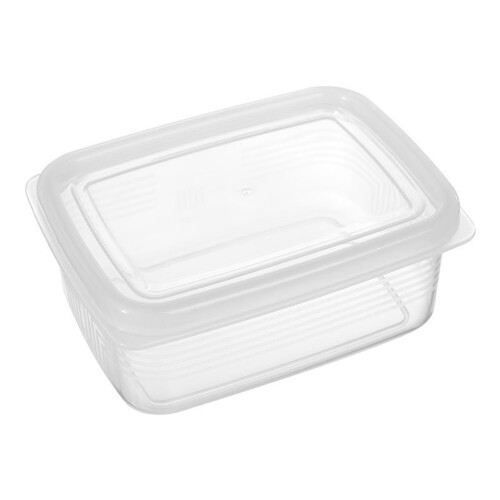 Pink Refrigerator Food Container with Sealed Lid 1.5L 1