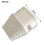 PVC air conditioner line cover end cap 2