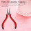 Jewelry Bead Crimper Tool Steel 45 pcs 4