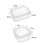 Pink Refrigerator Food Container with Sealed Lid 1.5L 5