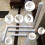 PVC air conditioner line cover end cap 7