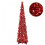 Artificial Christmas Tree Pop-Up 5 ft Red Tinsel 2