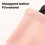 Makeup Pouch Fake Leather Spill-Proof Lightweight 3