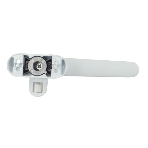 Aluminum Sash Handle for Anti-Theft Door White Left 2