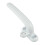 Aluminum Sash Handle for Anti-Theft Door White Left 7