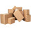Corrugated box yellow 8x6x4 in 100 pcs 8