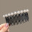 Pearl Hair Combs with Rhinestones 3 pcs 2