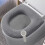 Round Toilet Seat Cushion U-Shaped with Handle 3