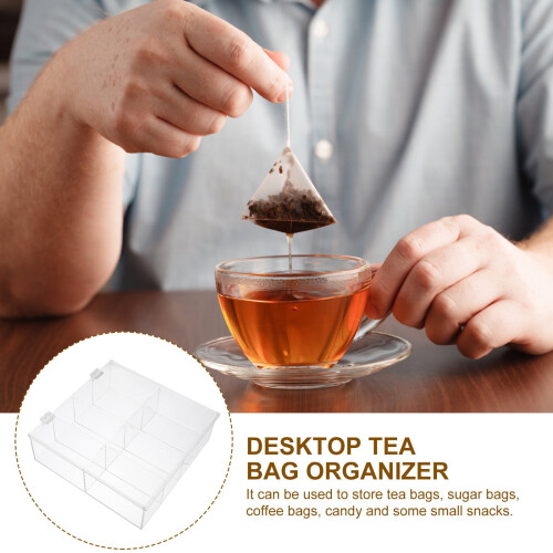 Coffee Bag Box with Lid and Compartments 1