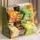 Wall-Mounted Tea Bag Storage Box High-Quality Green 8