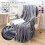 Temperature Regulating Blanket Coral Flannel 1 pc 7