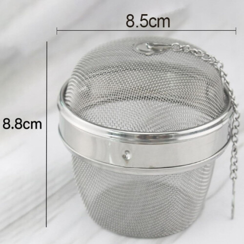 Tea Infuser Stainless Steel Twist-Lock Strainer 2 Pack 2