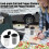 Gardenne BPA-Free Plastic Spice Jars Set 12-Pack 2