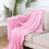 Temperature Regulating Blanket Coral Flannel 1 Piece 7