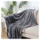 Temperature Regulating Blanket Coral Flannel 1 pc 5