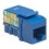 Platinum Tools726BL-1Cat6 110 Keystone Jack - Blå - Pr. stk. 2