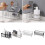 Kitchen sink drainer basket stainless steel 1 set 2