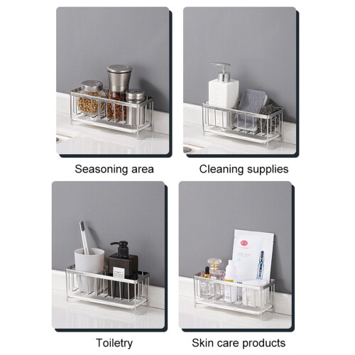 Kitchen sink drainer basket stainless steel 1 set 2