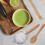 Electric Matcha Whisk Set with Scoop Spoon Sifter 7