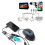 Mancro USB 2.0 hub with micro USB charging OTG cable 3 ports 7