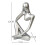 Abstract Thinker Statue Gardenne Shatterproof Vintage 7