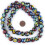 Millefiori beads round 14mm 2