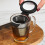 Stainless Steel Tea Infuser with Heat-Proof Handle and Fine 3