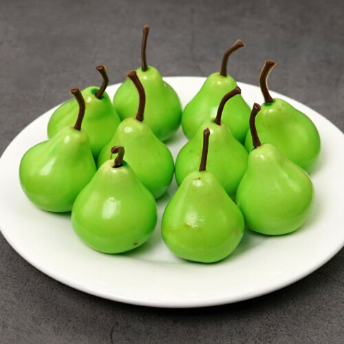 Homeer artificial fruit set foam mini fruits 10 pcs 2