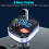 Wireless FM Transmitter with Dual USB Charging and 6