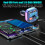 Wireless FM Transmitter with Dual USB Charging and 2