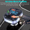Wireless FM Transmitter with Dual USB Charging and 3