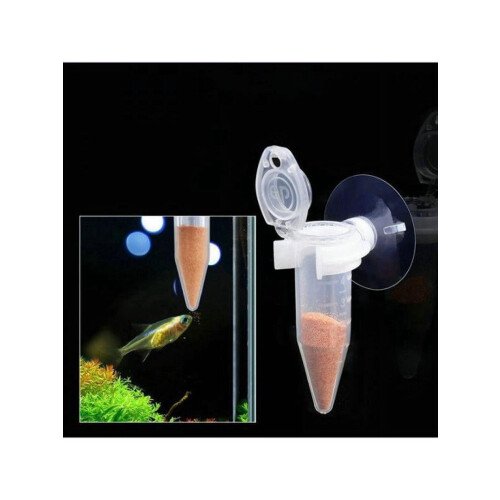MarinaVida aquarium automatic plastic feeder funnel cup 1