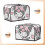 Kuromi toaster cover 2-slice polyester dust and fingerprint 2