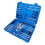 46pcs Harmonic Balancer Puller Kit Power Steering Pulley Puller Installer Tool Set Steering Wheel Flywheel Puller Tool 6