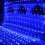 Fairy Mesh Lights Outdoor Blue 5x5ft 96 LED 8 Modes 6