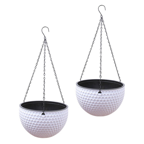 Hanging Planter Plastic Chlorophytum Pot 2 pcs 2