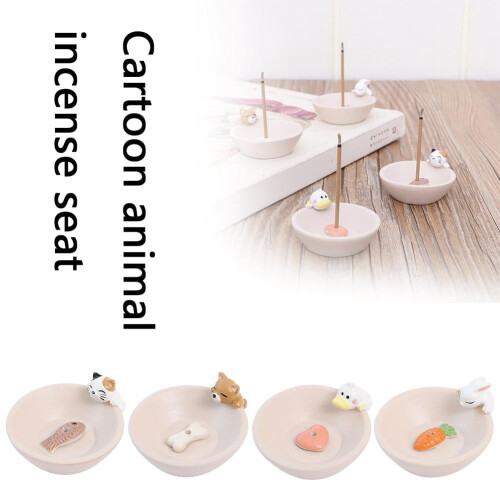 Cartoon Resin Incense Stick Holder Leaf Shape 1 Piece 1