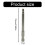 GLFSIL hollow torx screwdriver bit T40 75mm hex shank 2