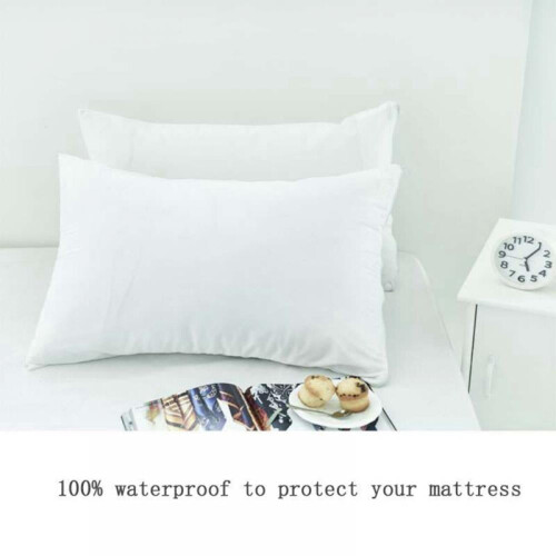 Pillow Protector Polyester Waterproof Hypoallergenic 20x26 1