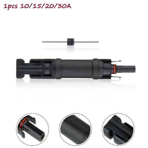 Solar Panel Blocking Diode Waterproof Connector 1 PCS 2