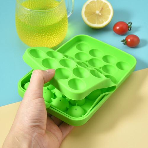 Gardenne silicone ice cube mold large capacity reusable 2