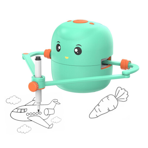 Interactive Drawing Robot for Kids with 100 Word Cards 1