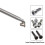 Hexagon Screwdriver Bit for Impact Driver 100mm 3