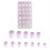 Sparkling false nails for kids, 24 pcs 5