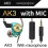 Jacenvly Translucent Wired Earbuds In-Ear Stereo 1 Pair 6